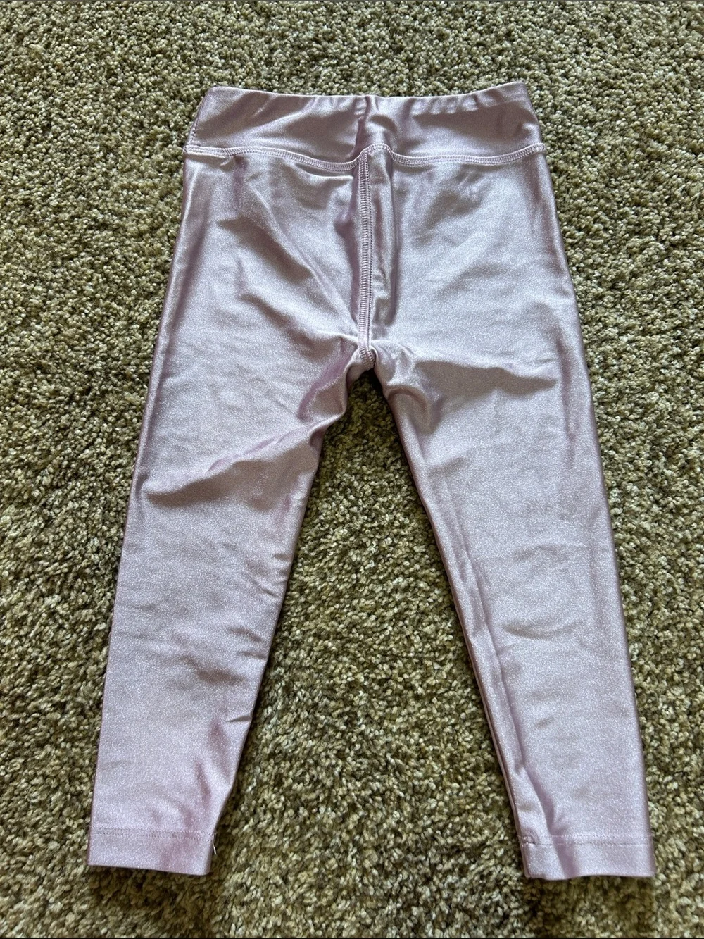 Under Armour Girls Neon Pink Top with Light Pink Leggings Pajama Set